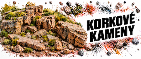 AMMO by MIG Terraform Cork Rock korek pro kameny, skály, podstavce a dioramata